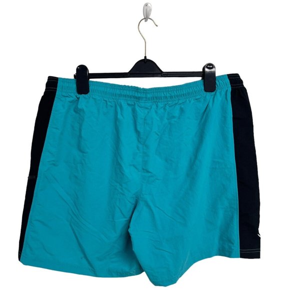 Champion Men's Black And Blue Elastic Waist Pull-On Drawstring Shorts Size XL - Picture 3 of 10